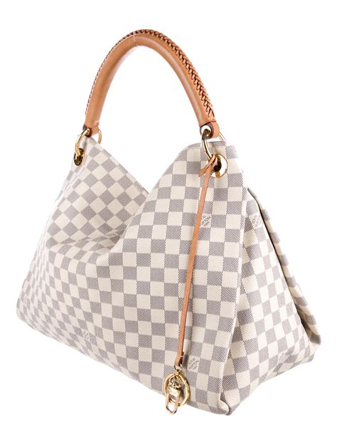 LOUIS VUITTON Damier Azur Artsy MM .